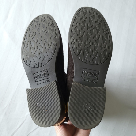 Michael Kors Girls Finley Makysa Logo Boots Size 3 - Picture 12 of 13